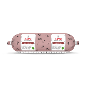 Kivo Eend compleet 500 gram. Vers vlees voor jouw hond