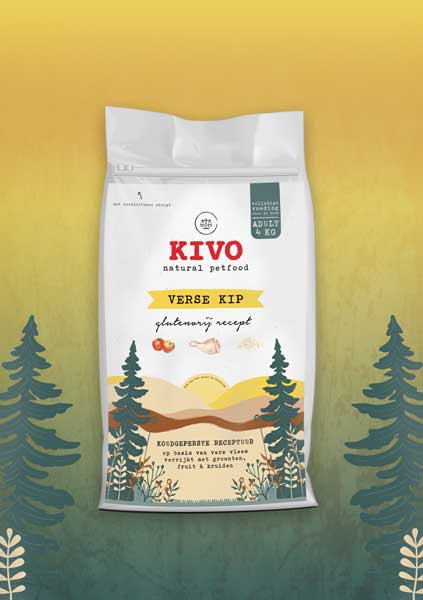 Kivo geperste brok verse Kip 4kg