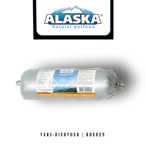 Alaska Fazant in kilo. Vlees voor de hond