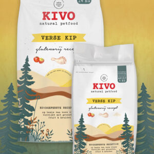 Kivo geperste brok verse kip 14 en 4 kg