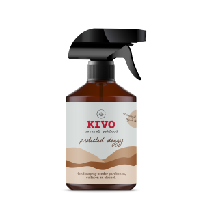 Kivo Protected doggy. Spray voor tegen teken en vlooien bij jouw hond