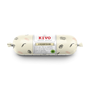 Kivo 4 Vissoorten mix 500 gram. Vers vlees voor jouw hond