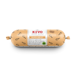 Kivo Kalkoen compleet 500 gram. Vers vlees voor jouw hond
