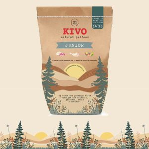 Kivo Junior geperste brok 14 kg en 4kg