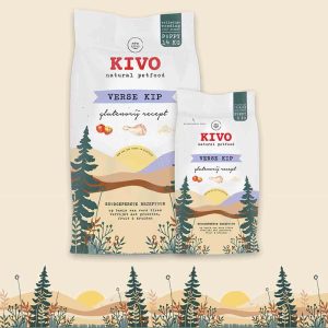 Kivo Verse Kip puppy brok 14 kg en 4kg