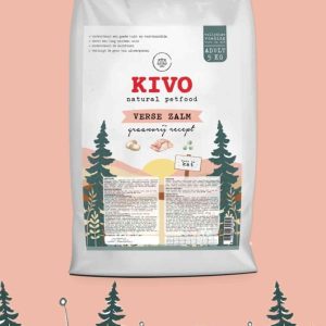 Kivo Kat verse Zalm 5kg. Kattebrokjes